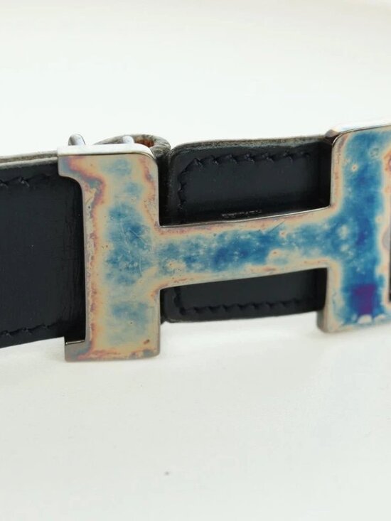 HERMES Constance Belt Leather Vintage 29.5\